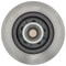 Raybestos OE Replacement; 1 Piece Hub And Rotor Assembly; Contains Antilock Brake Ring; Single 56328R - alternate 3